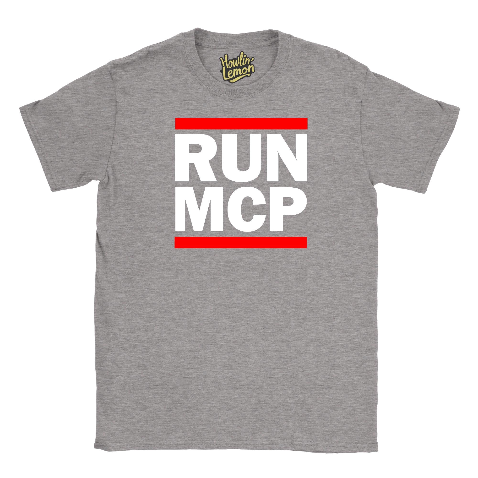 RUN MCP T-Shirt | Funny Coder Tee for Developers | Retro Tech Geek Shirt | Programming Humor Gift for Coders & SysAdmins