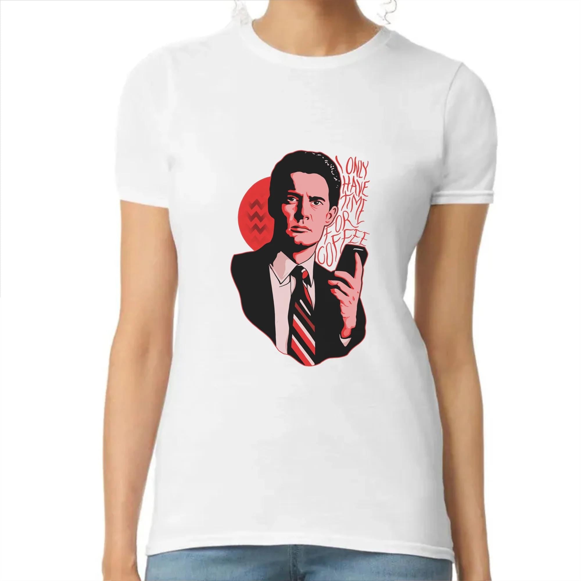 Twin Peaks - I Only Have Time For Coffee Dale Cooper T-shirt