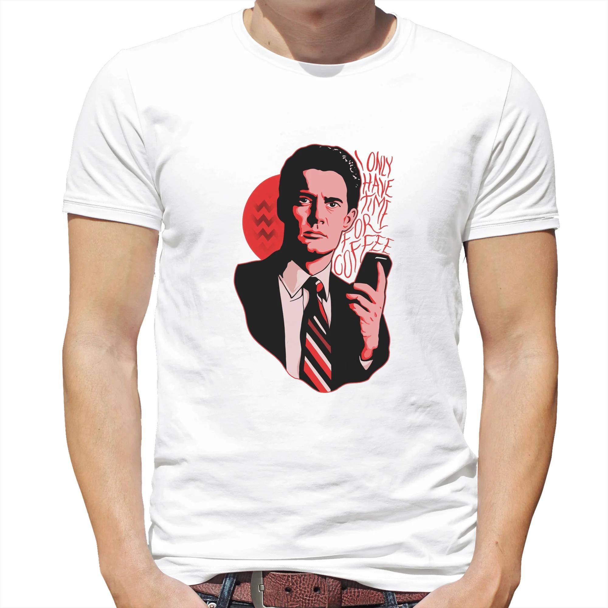 Twin Peaks - I Only Have Time For Coffee Dale Cooper T-shirt