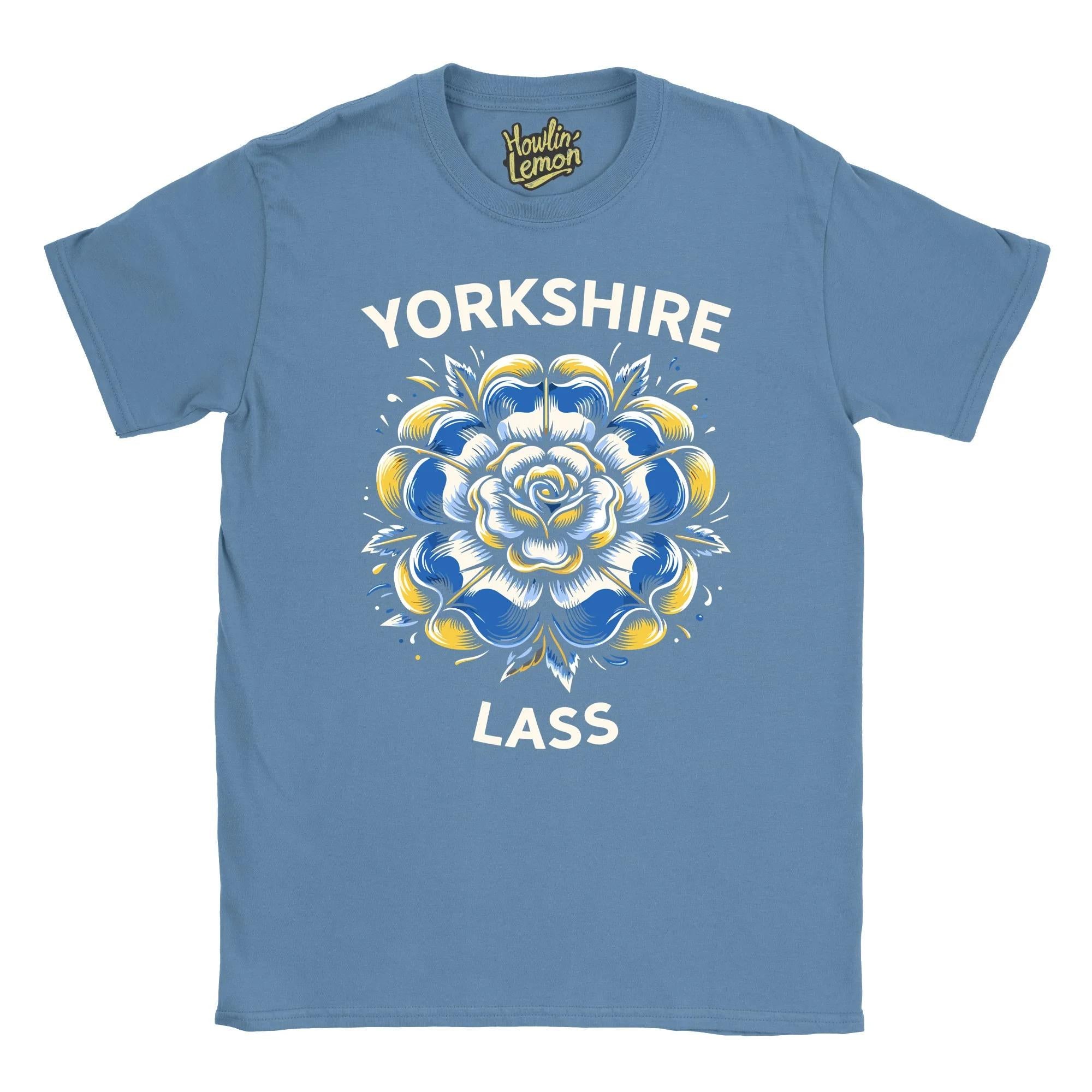 Yorkshire Lass T-Shirt | Yorkshire and Proud | Gift for Birthday Christmas