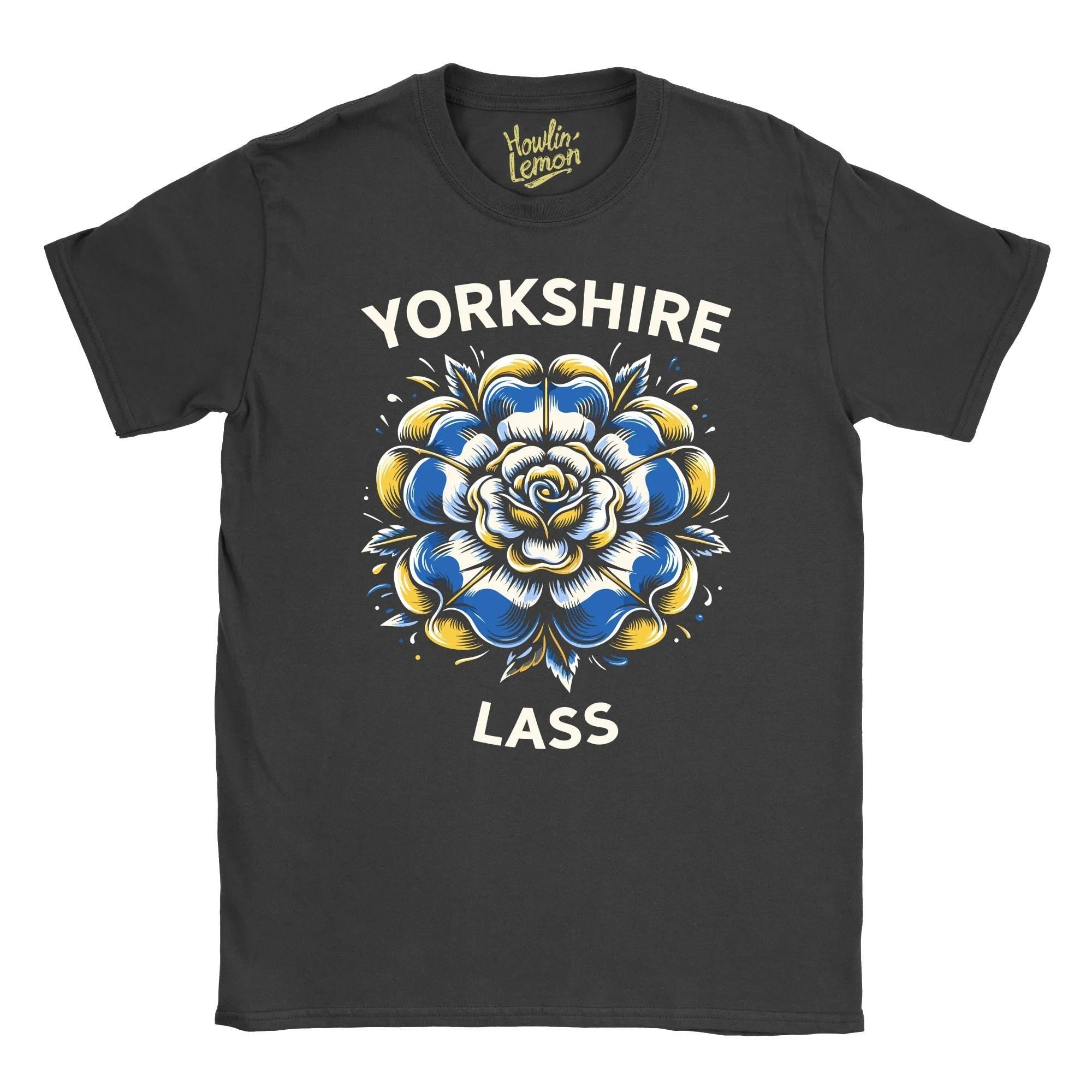 Yorkshire Lass T-Shirt | Yorkshire and Proud | Gift for Birthday Christmas