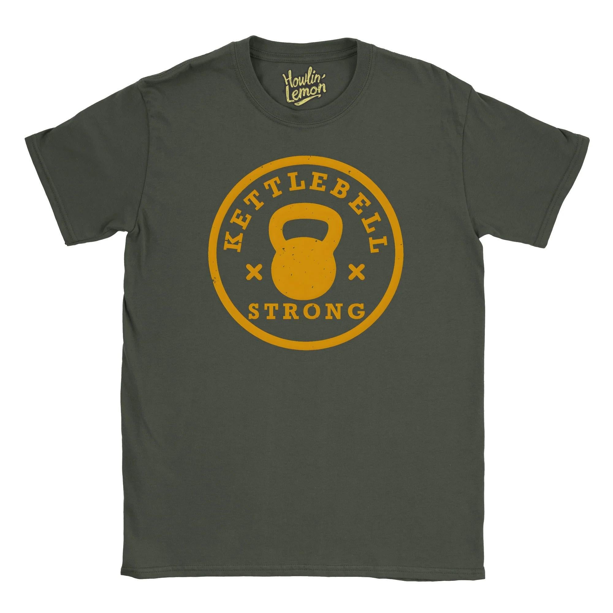 Kettlebell Strong T-Shirt Workout Tee Gym top