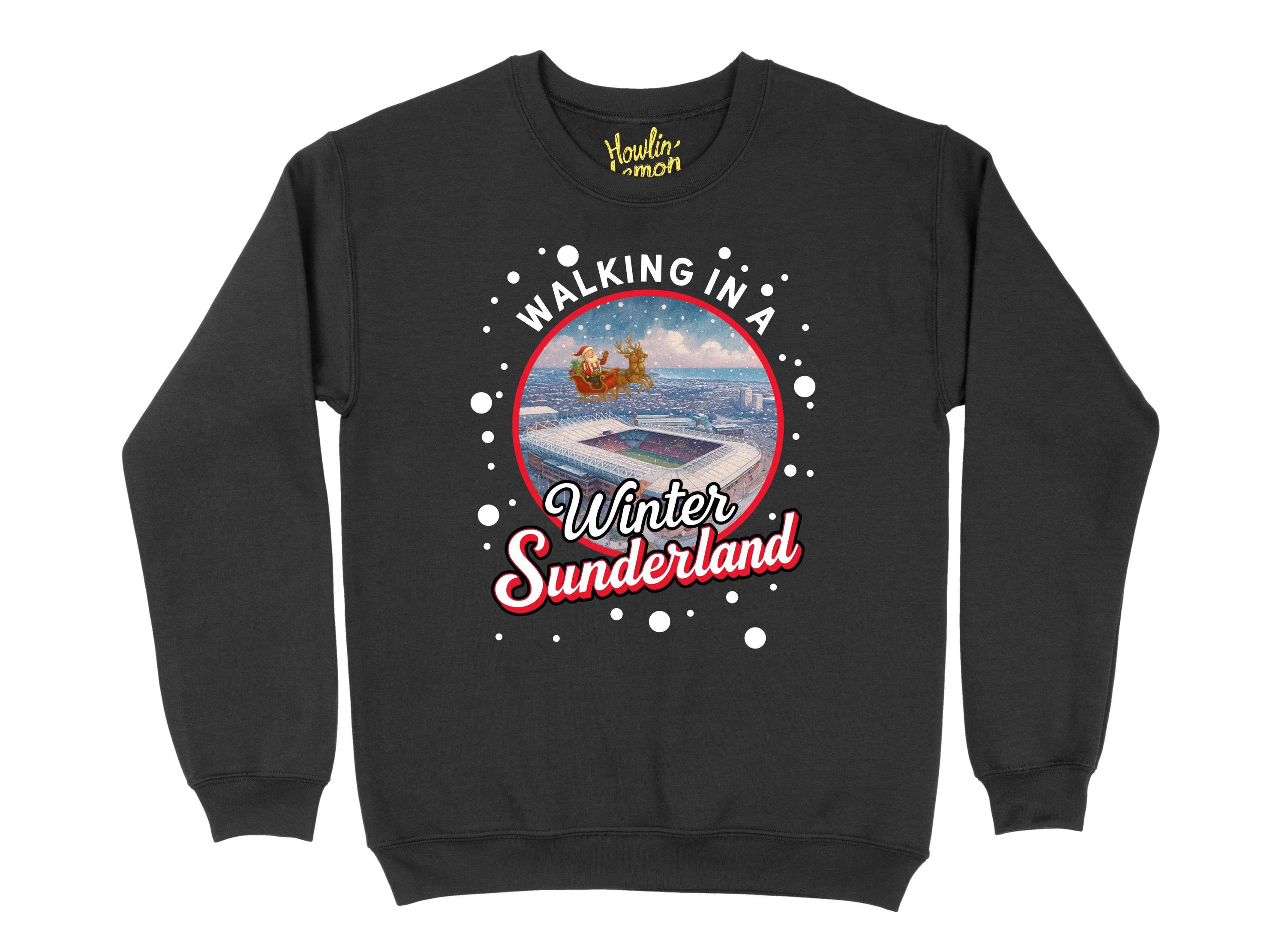 Walking in a Winter Sunderland - Football Christmas Sweater