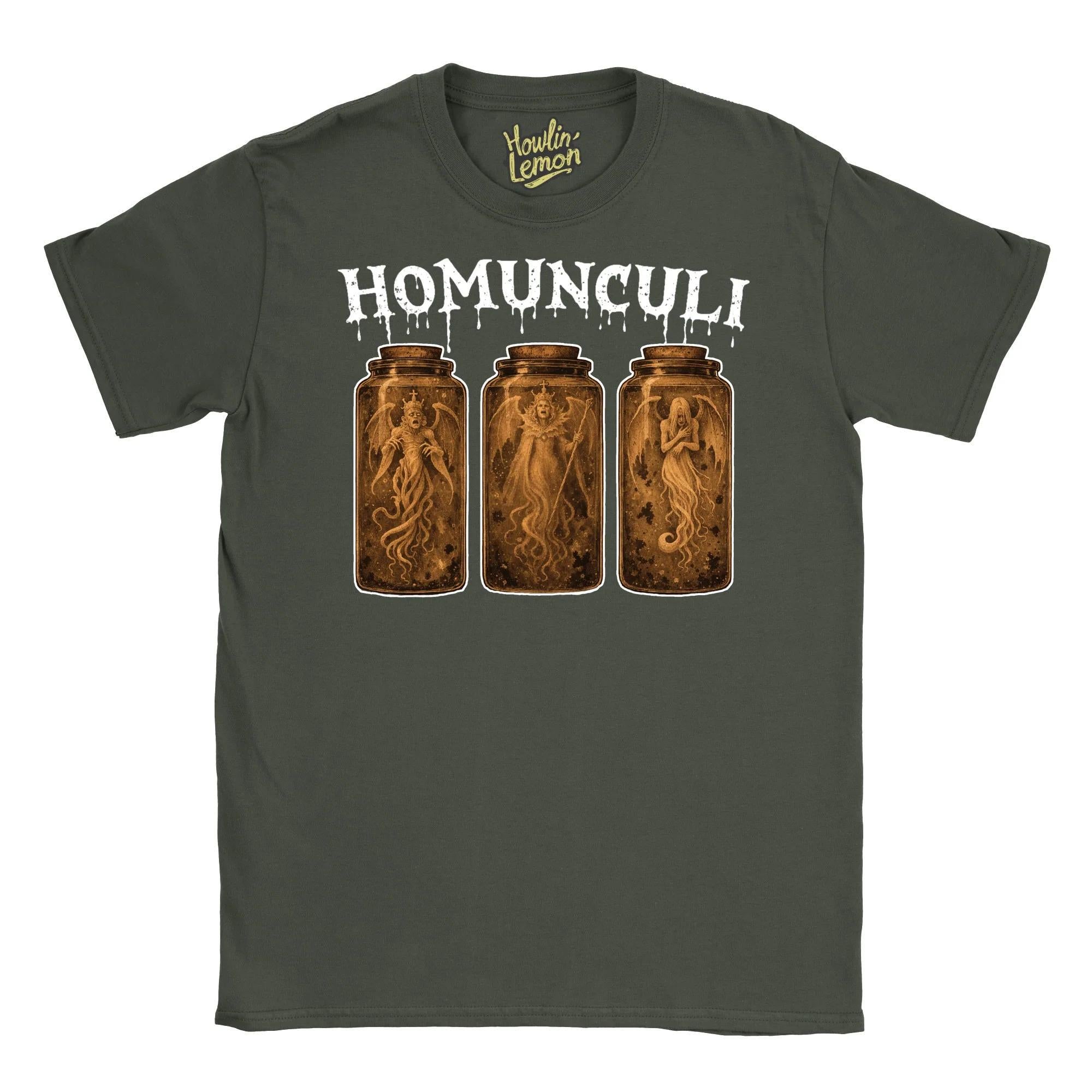 Homunculi Small Prophets T-Shirt - Funny Cult Comedy Mackenzie Crook Unisex