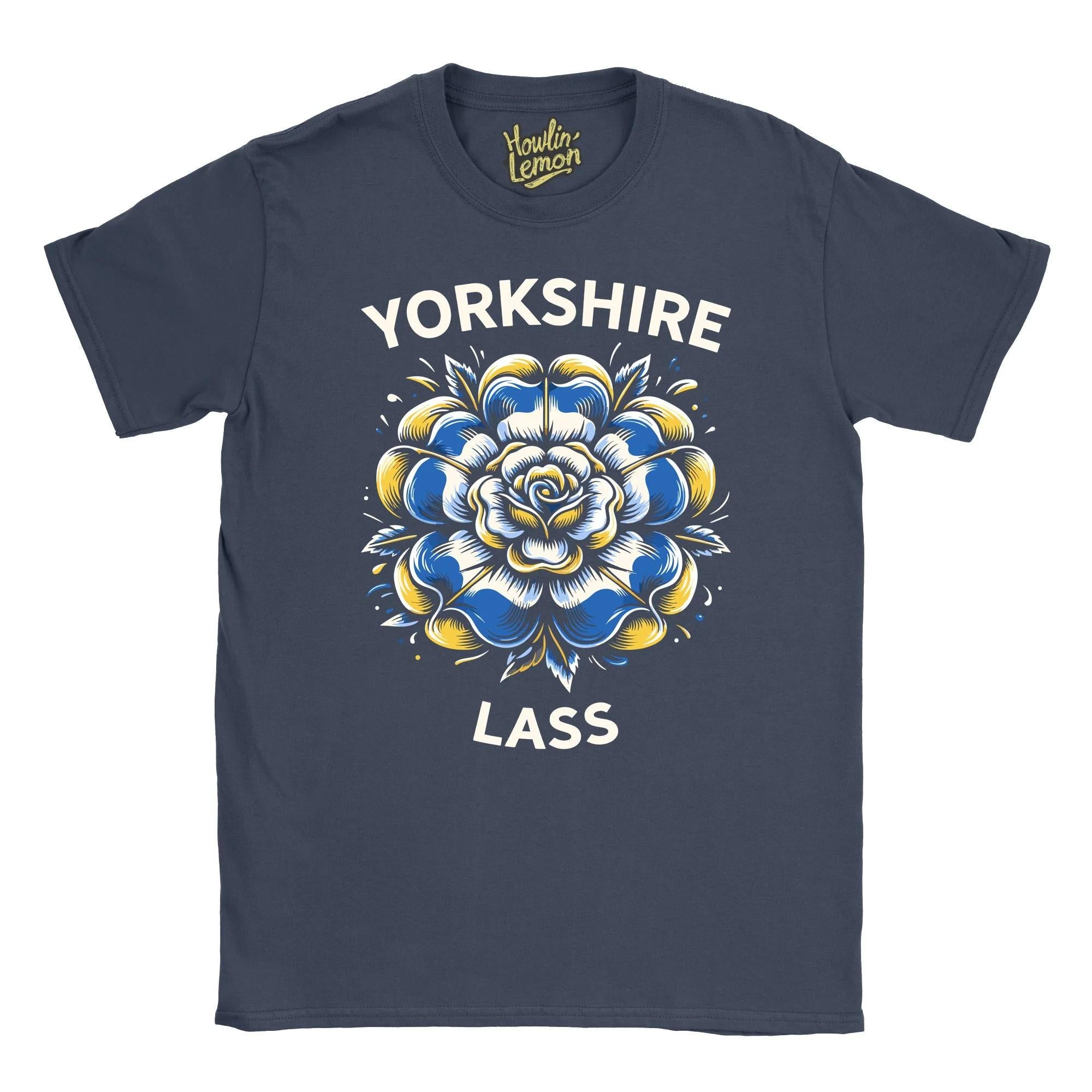 Yorkshire Lass T-Shirt | Yorkshire and Proud | Gift for Birthday Christmas