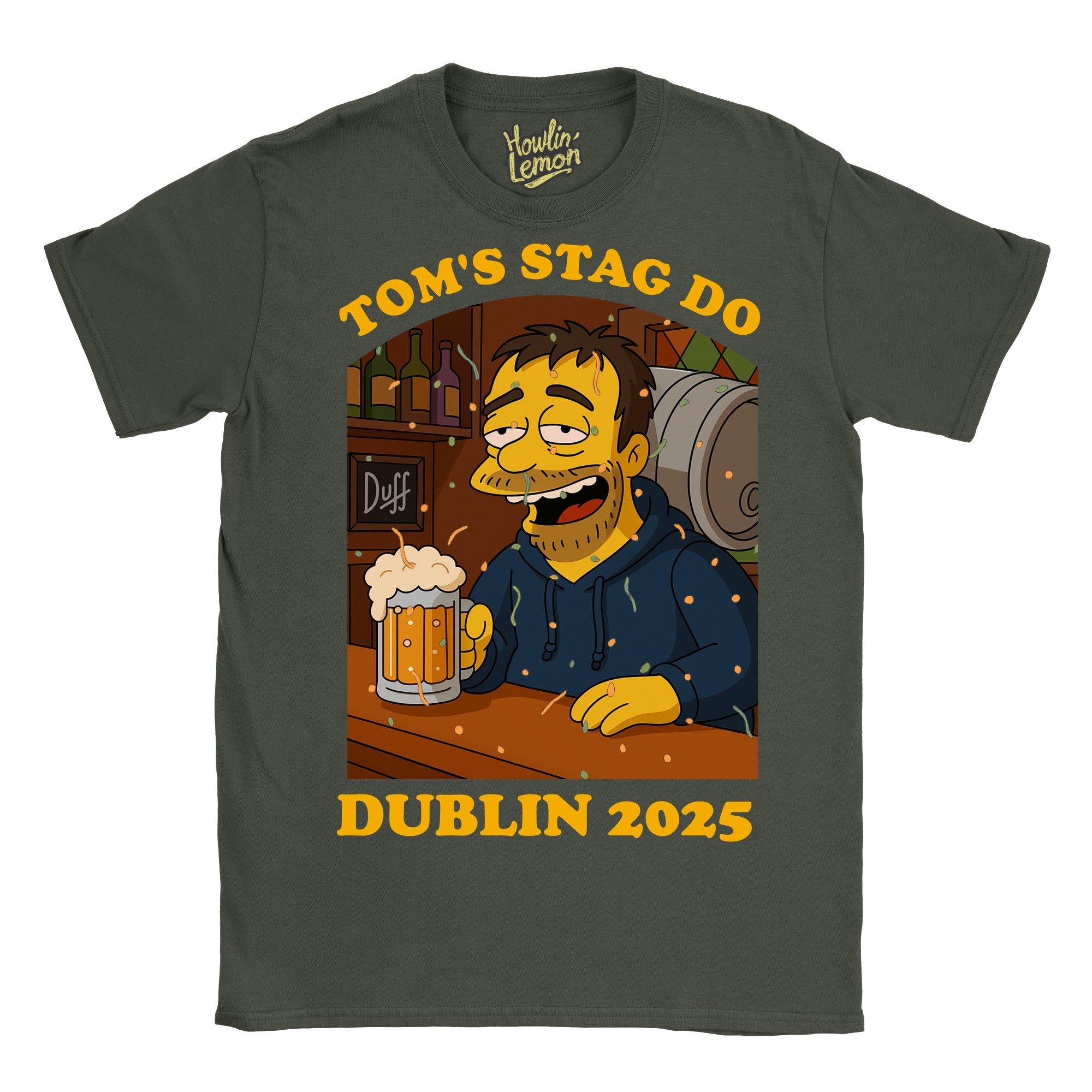 Simpsonized Character Stag T-Shirt