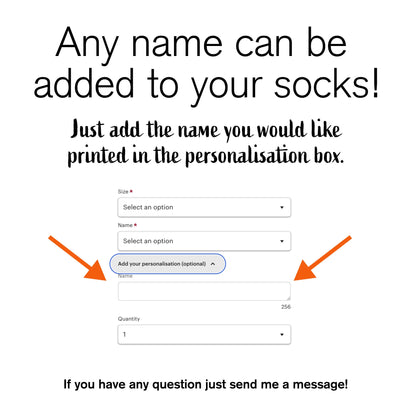 Custom Do Not Disturb Watching Crystal Palace Name Socks - Personalised Printed and Personalised - Birthday Gift - Christmas Gift