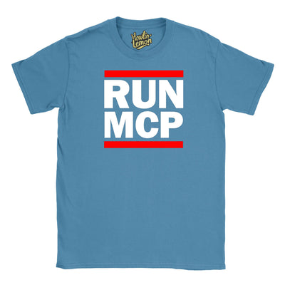 RUN MCP T-Shirt | Funny Coder Tee for Developers | Retro Tech Geek Shirt | Programming Humor Gift for Coders & SysAdmins