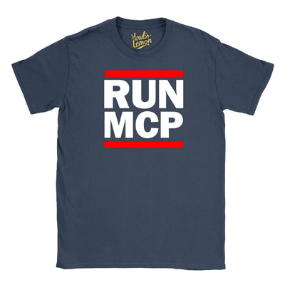 RUN MCP T-Shirt | Funny Coder Tee for Developers | Retro Tech Geek Shirt | Programming Humor Gift for Coders & SysAdmins
