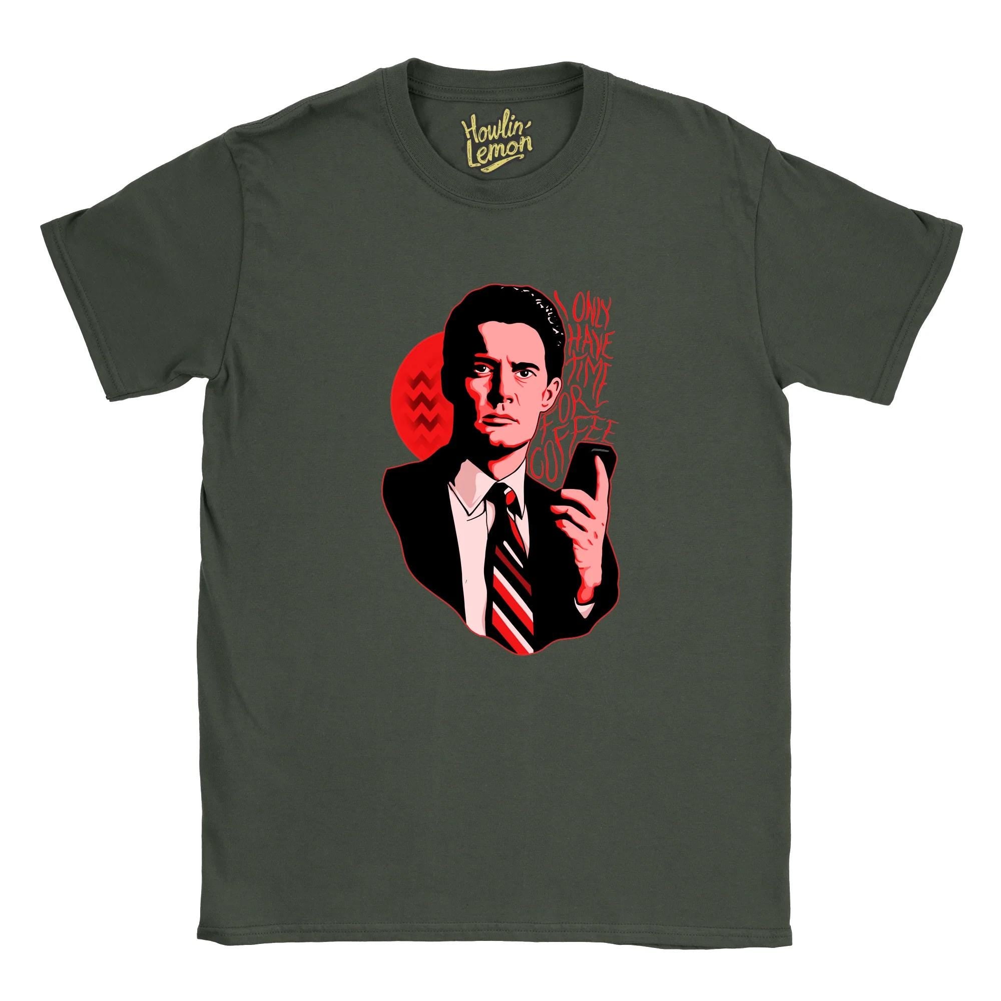 Twin Peaks - I Only Have Time For Coffee Dale Cooper T-shirt