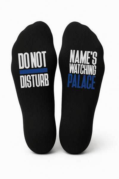 Custom Do Not Disturb Team Name Socks - Personalised Printed and Personalised - Birthday Gift - Christmas Gift -