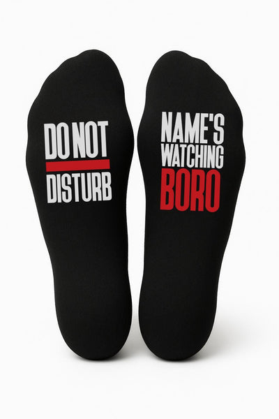 Custom Do Not Disturb Team Name Socks - Personalised Printed and Personalised - Birthday Gift - Christmas Gift -