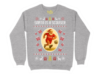 Liverpool Santa Is A Scouser Christmas Sweater Funny Xmas