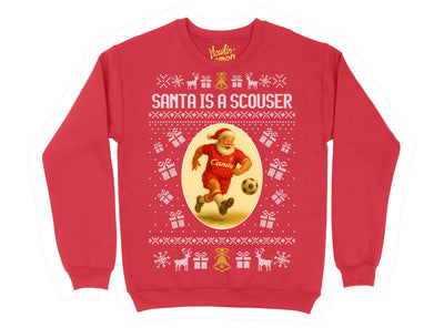 Liverpool Santa Is A Scouser Christmas Sweater Funny Xmas