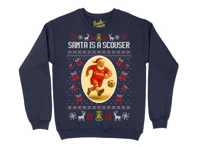 Liverpool Santa Is A Scouser Christmas Sweater Funny Xmas