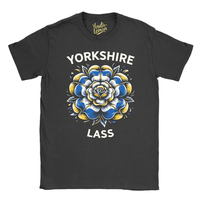 Yorkshire Lass T-Shirt | Yorkshire and Proud | Gift for Birthday Christmas