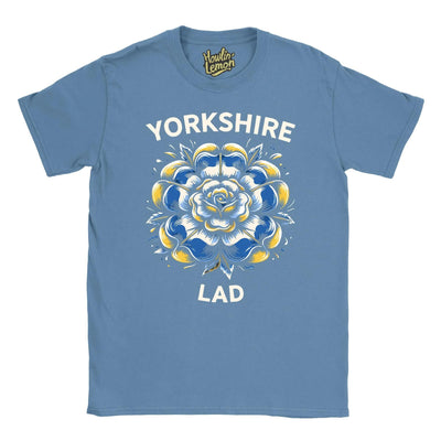 Yorkshire Lad T-Shirt | Yorkshire and Proud | Gift for Birthday Christmas