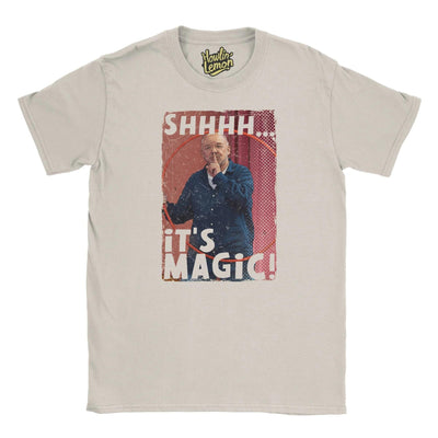 Bob Mortimer Shhh It's Magic T-Shirt - Funny Last One Laughing Comedy Unisex