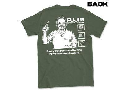 Bob Mortimer T-Shirt - Fuji 9 Home Dentistry Top Back Print - Would I Lie To You