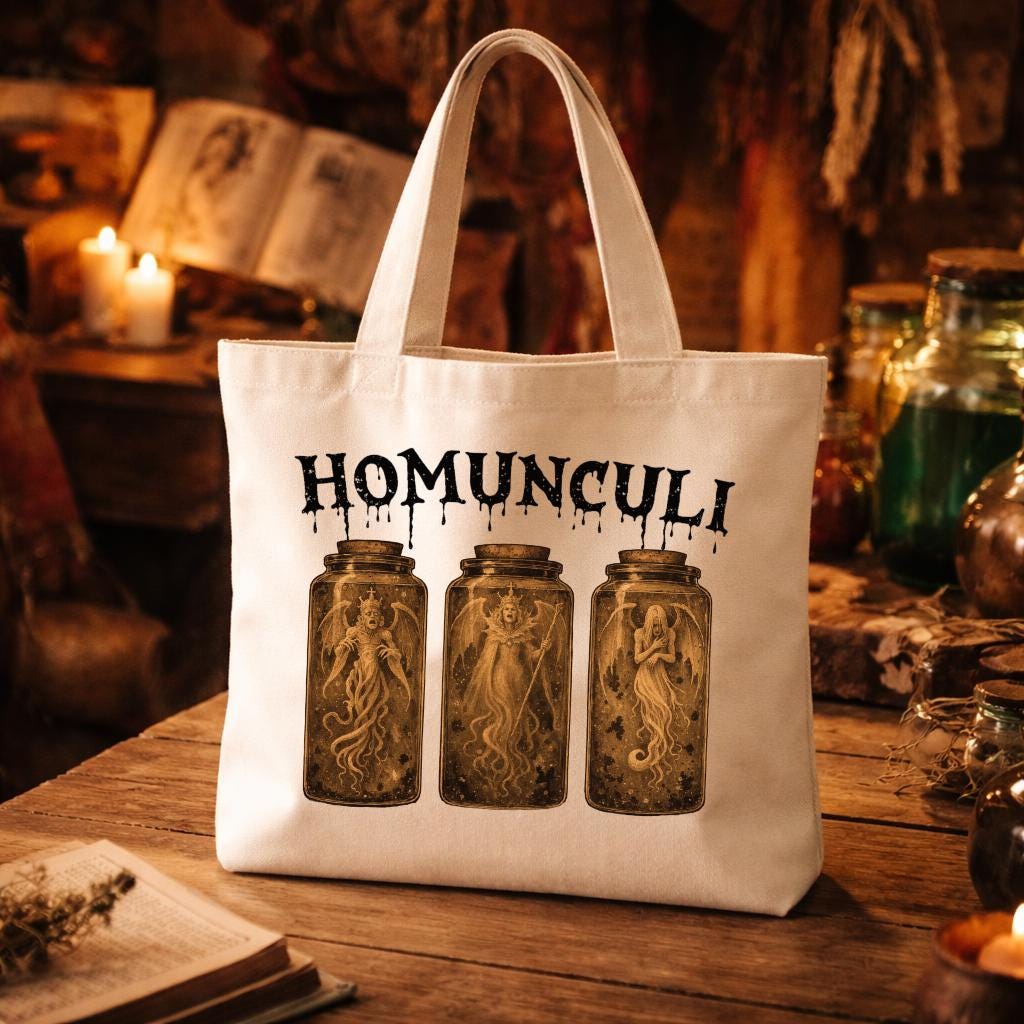 Small Prophets Tote Bag - Homunculi