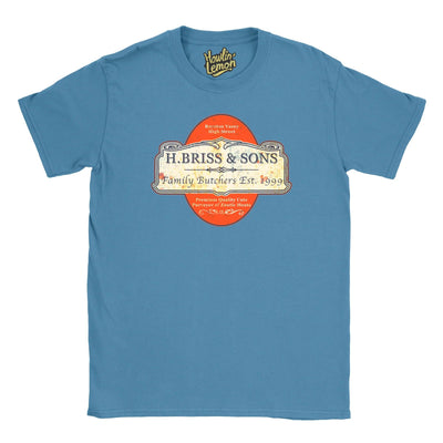 League of Gentlemen T-Shirt, Hilary Briss Exotic Meats Butcher, Royston Vasey Dark Comedy