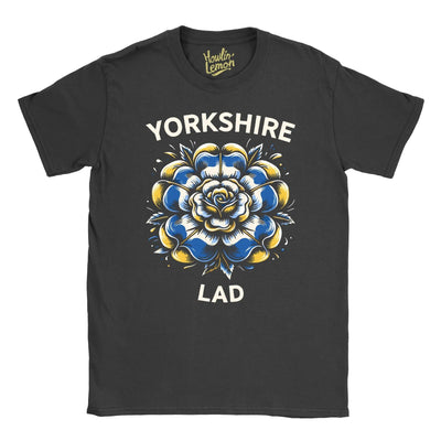 Yorkshire Lad T-Shirt | Yorkshire and Proud | Gift for Birthday Christmas