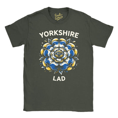 Yorkshire Lad T-Shirt | Yorkshire and Proud | Gift for Birthday Christmas