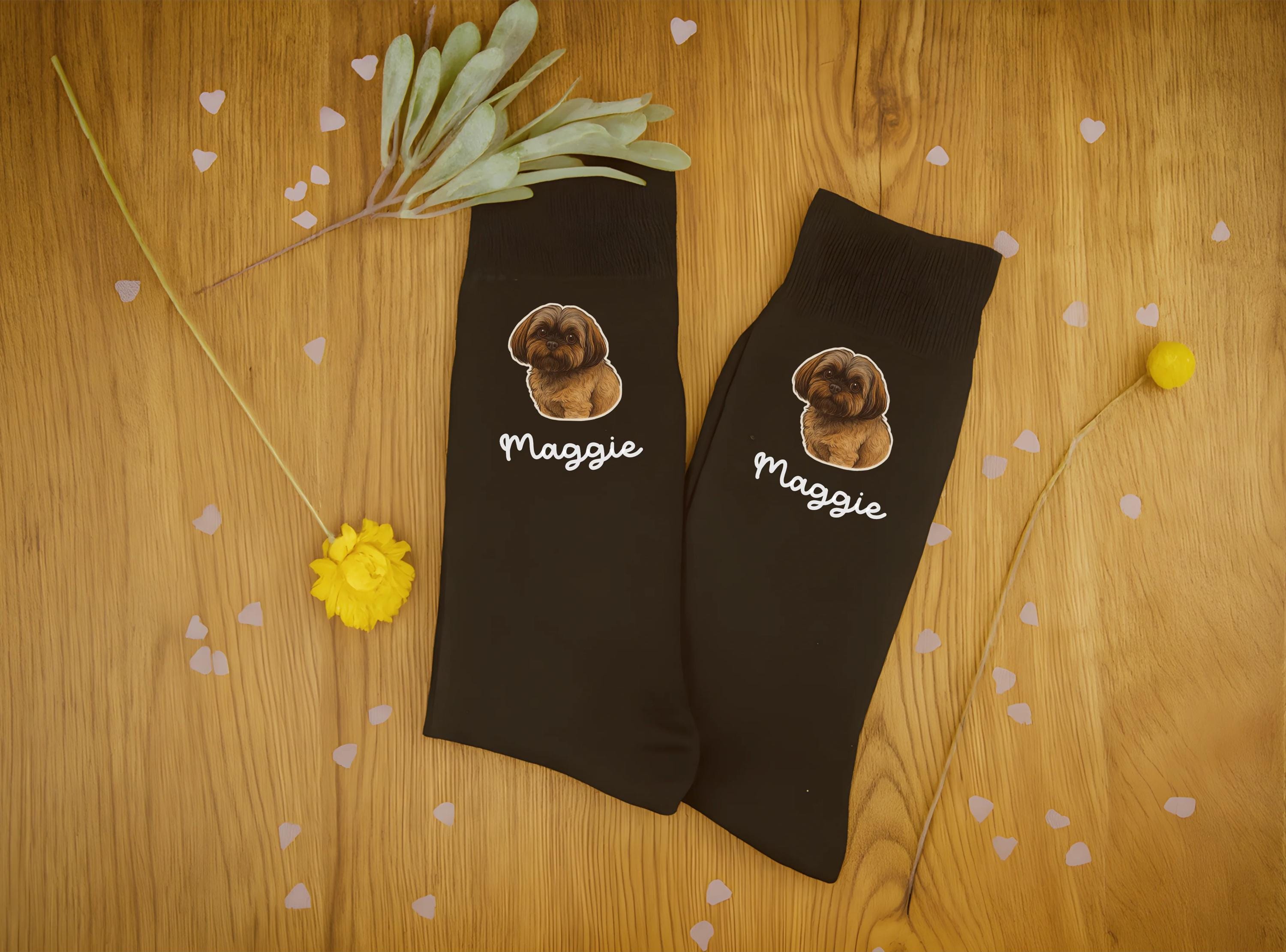 Custom Pet Socks, Personalized Dog Socks, Cat Socks, Photo Socks, Pet Face Socks, Pet Lovers Gift, Dog Dad Mom Gifts, Mother’s Day Gift