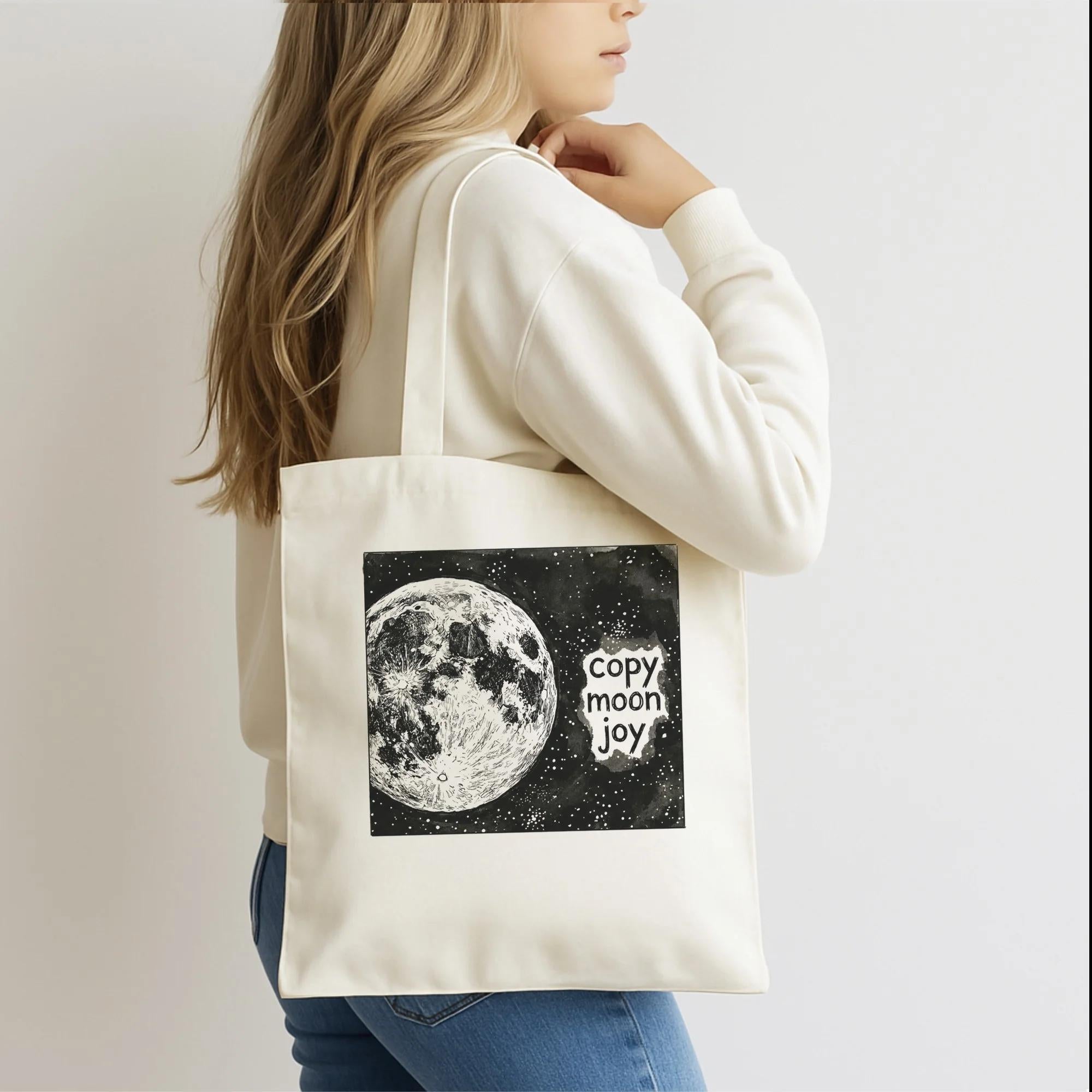 Copy Moon Joy Tote Bag - Artemis inspired tote bag