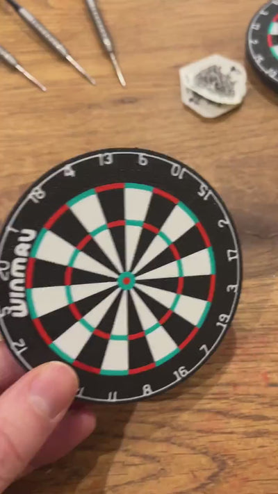 Dartboard Drinks Coasters – Darts Fan Gift Set of 4