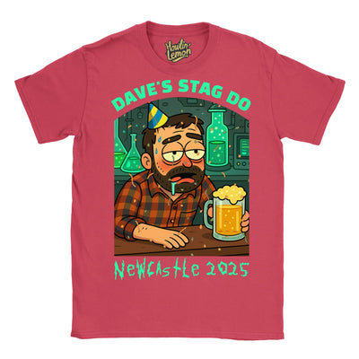 Rick and Morty Themed Stag Do T-Shirt